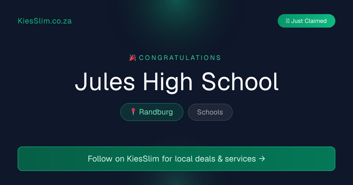 Jules High School
