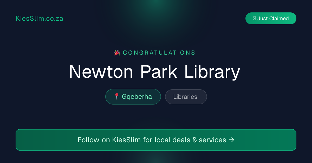 Newton Park Library