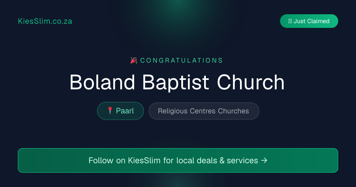 Boland Baptist Church