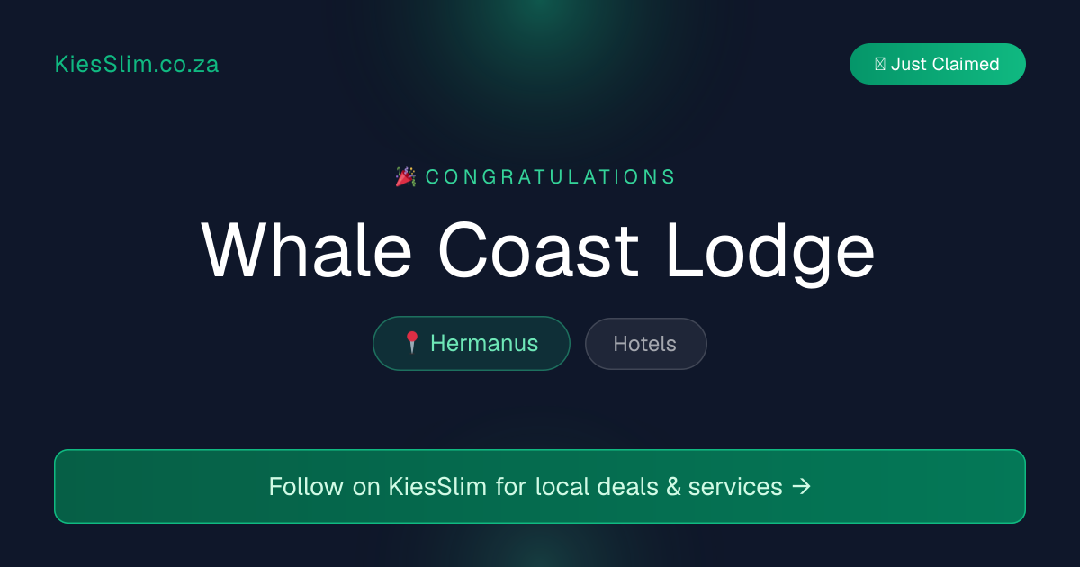 Whale Coast Lodge