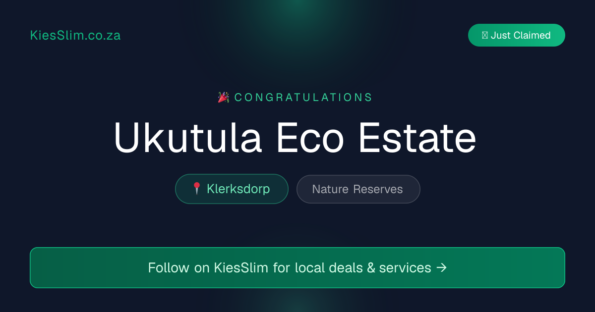 Ukutula Eco Estate