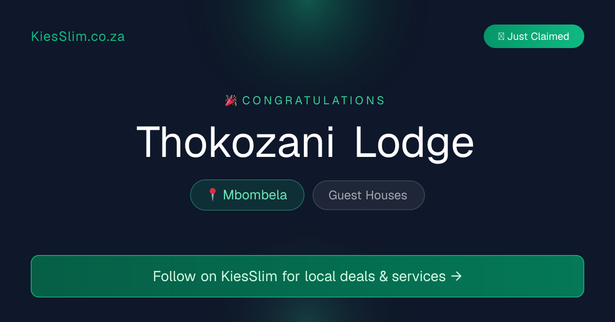 Thokozani Lodge