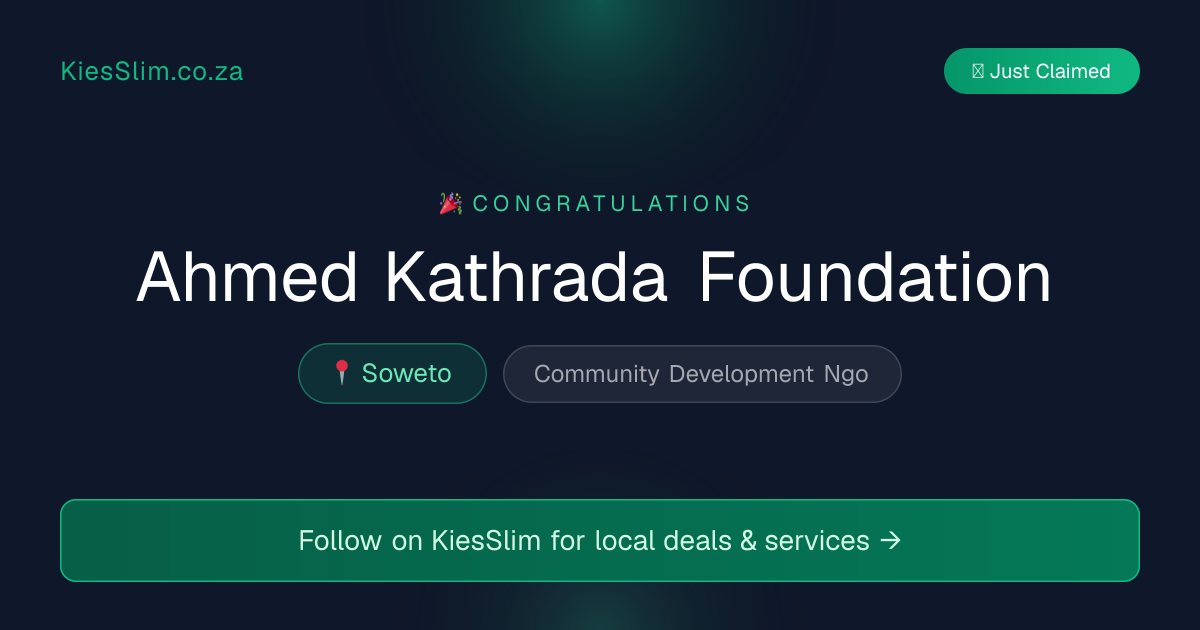 Ahmed Kathrada Foundation