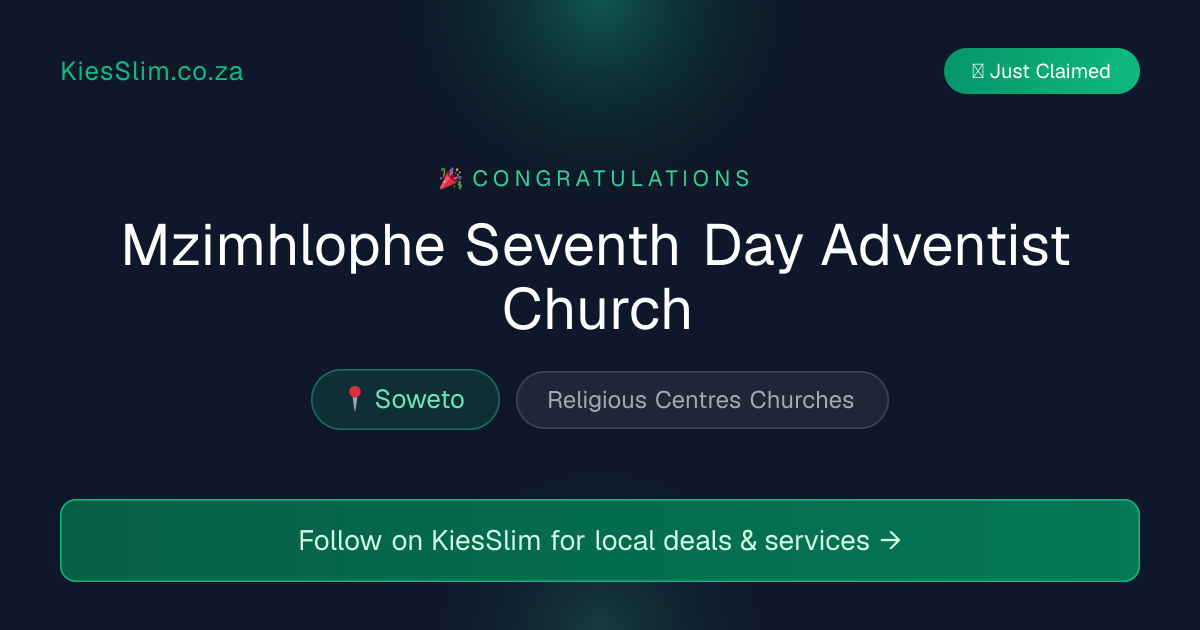 Mzimhlophe Seventh Day Adventist Church