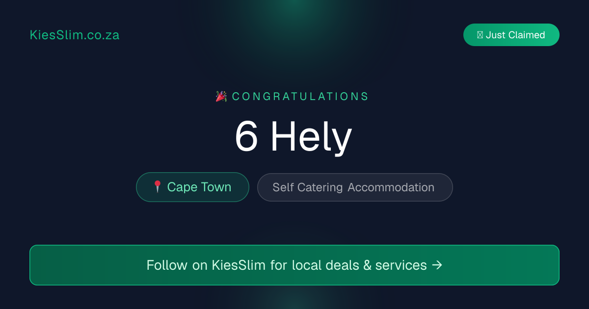 6 Hely