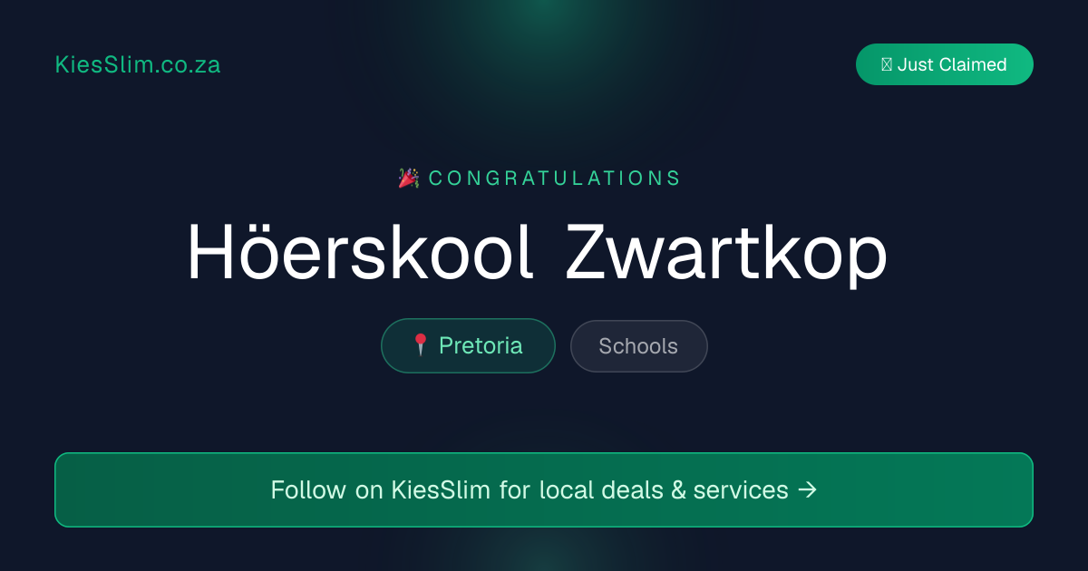 Höerskool Zwartkop