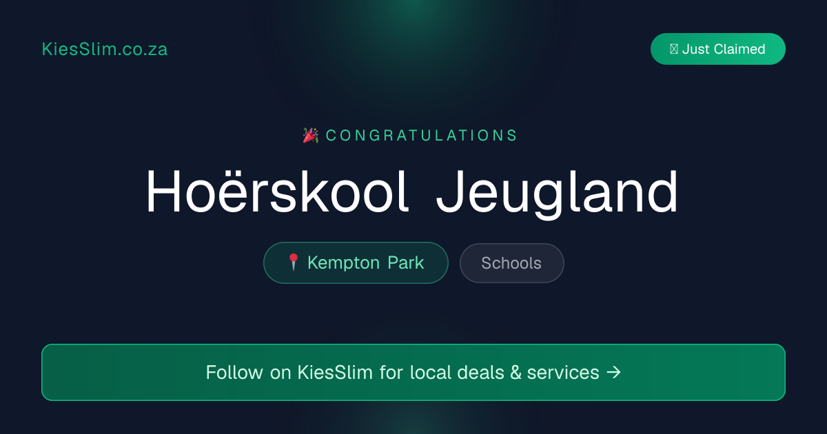 Hoërskool Jeugland