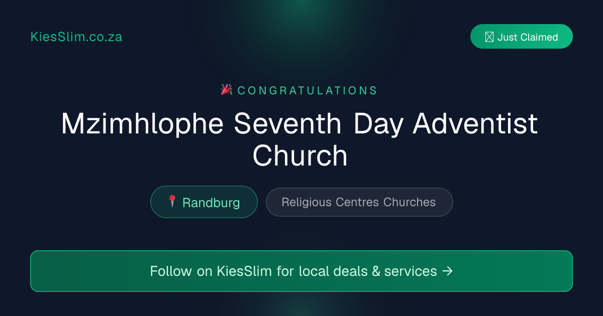 Mzimhlophe Seventh Day Adventist Church
