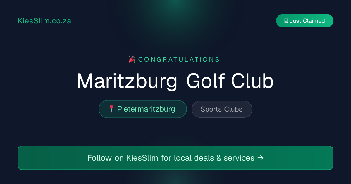 Maritzburg Golf Club