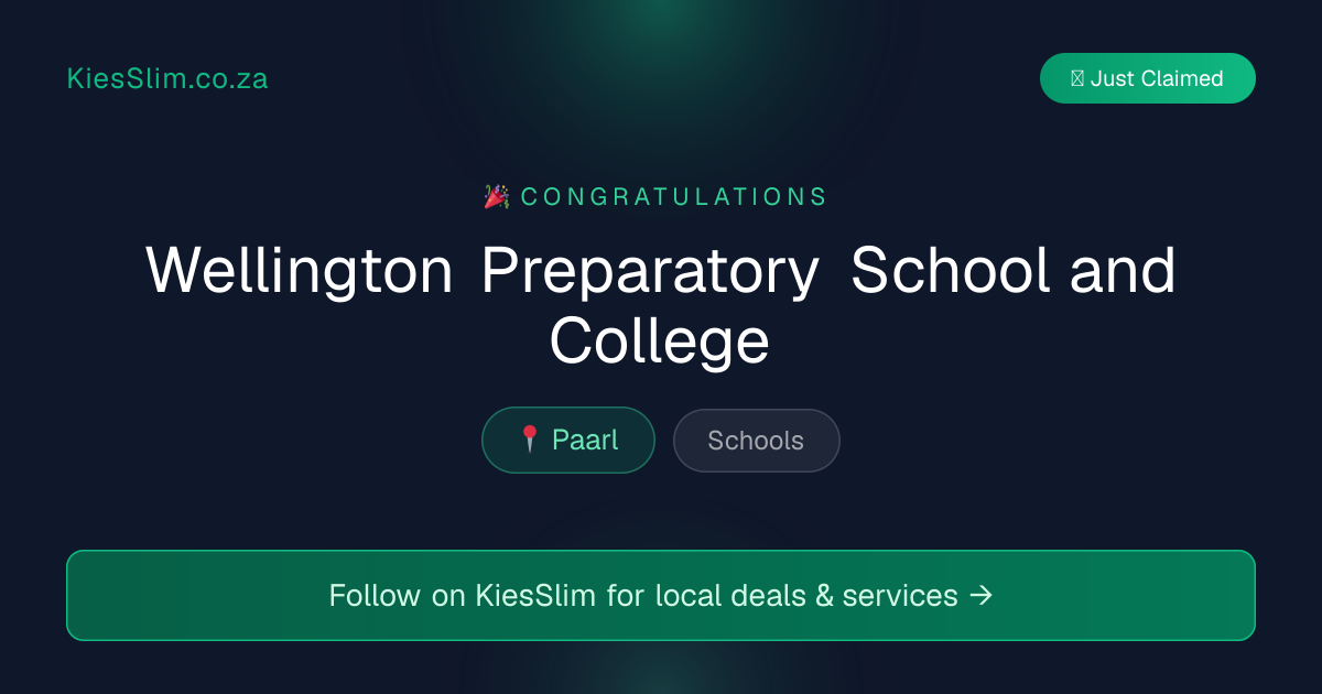 Wellington Preparatory School and College