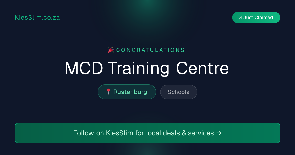 MCD Training Centre