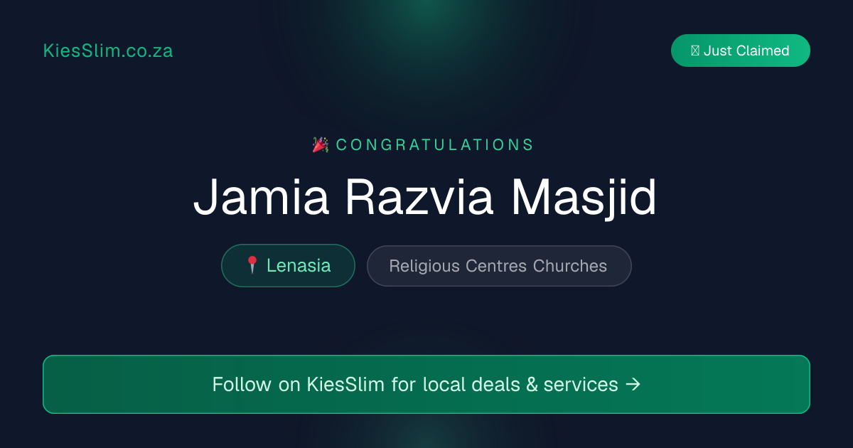 Jamia Razvia Masjid