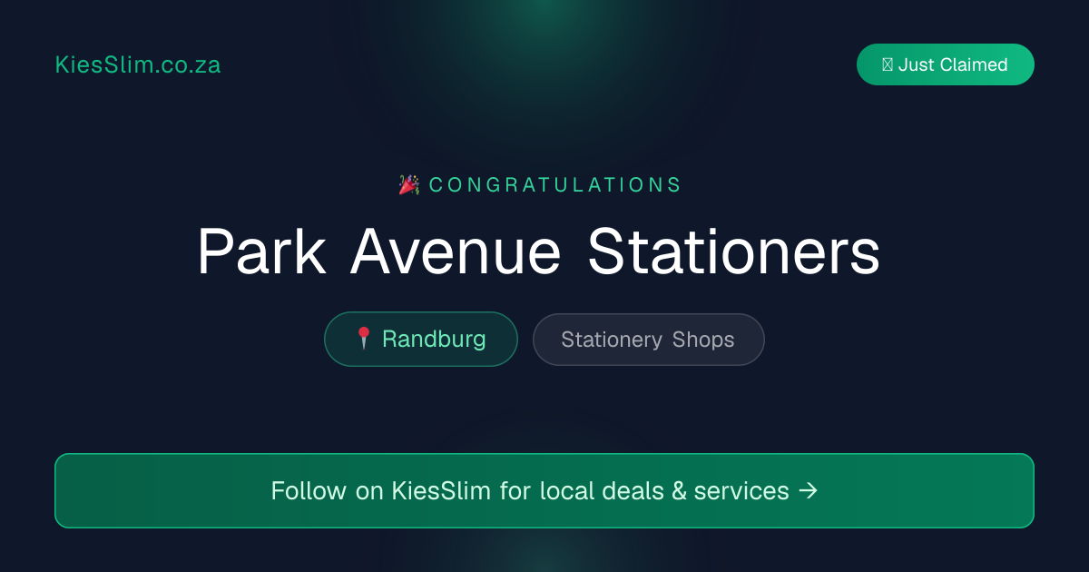 Park Avenue Stationers