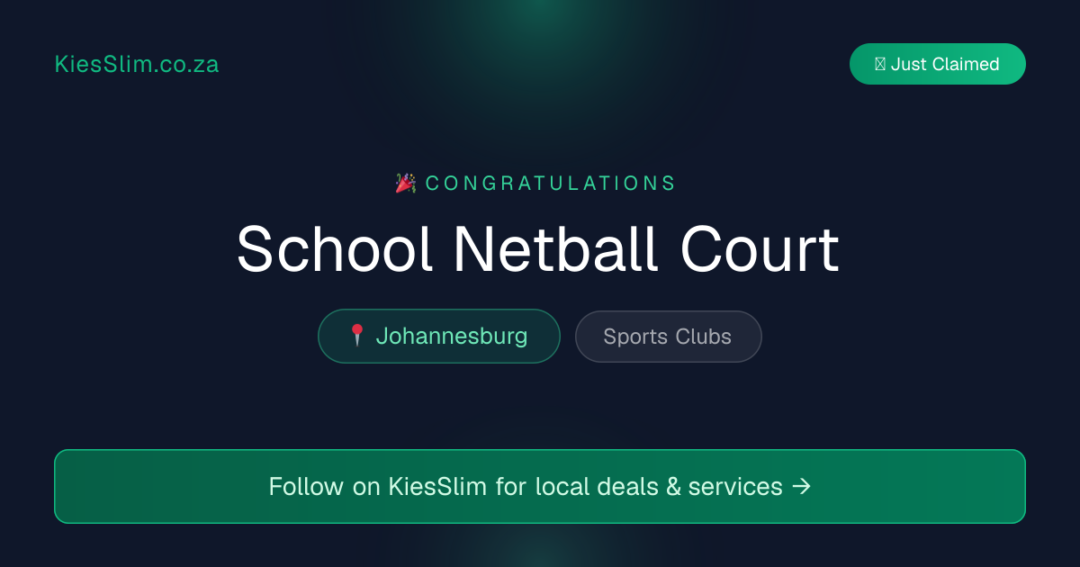 School Netball Court