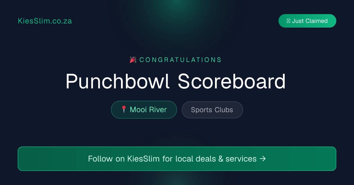 Punchbowl Scoreboard