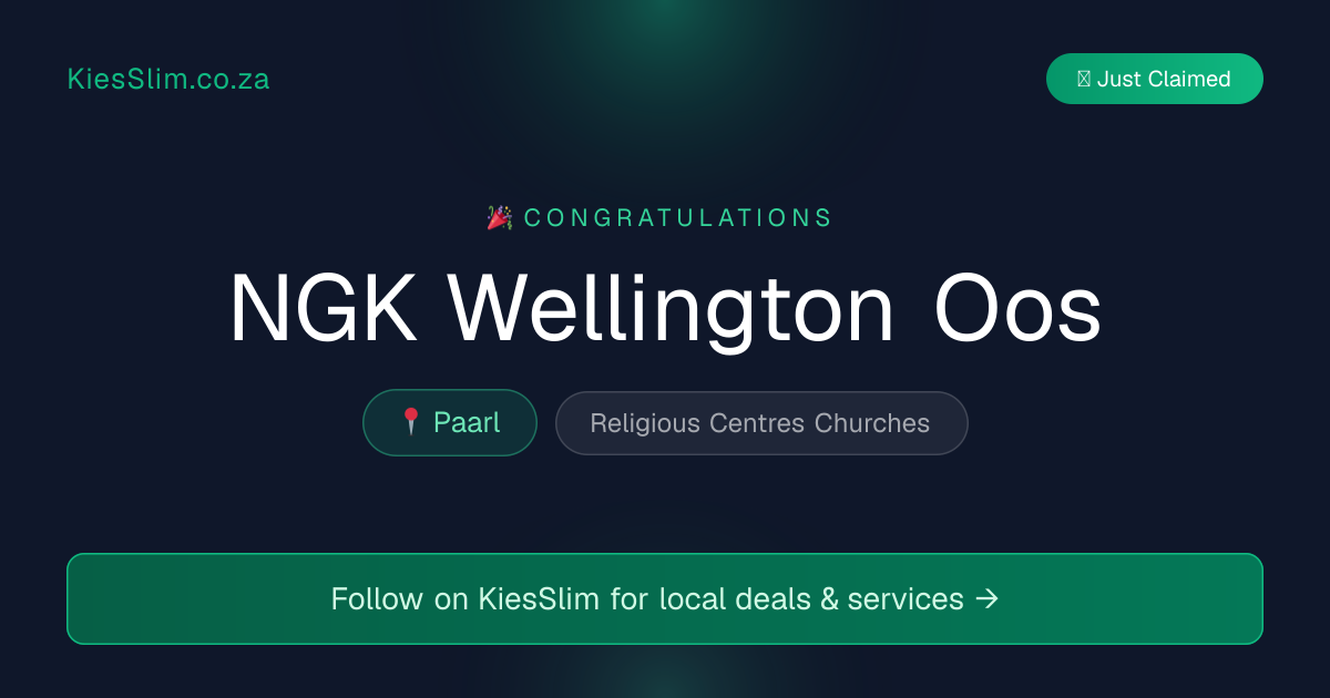 NGK Wellington Oos