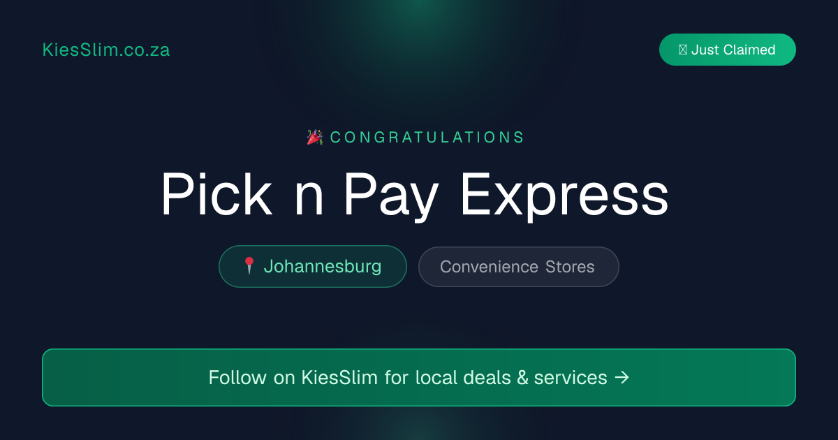Pick n Pay Express