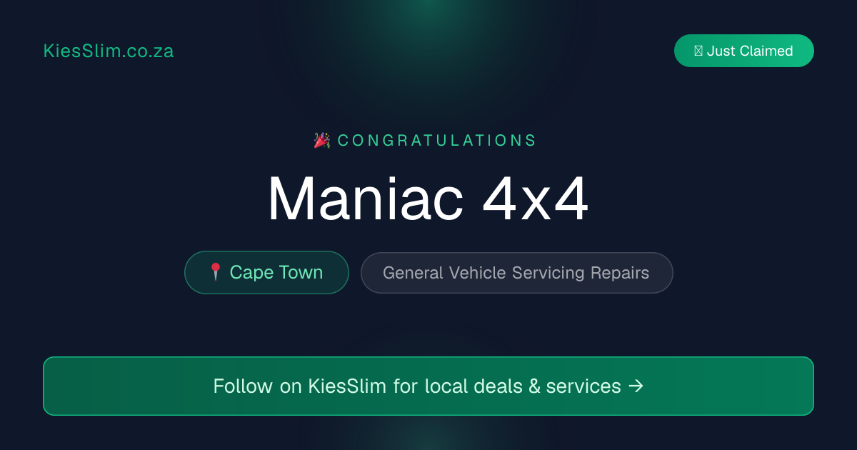 Maniac 4x4