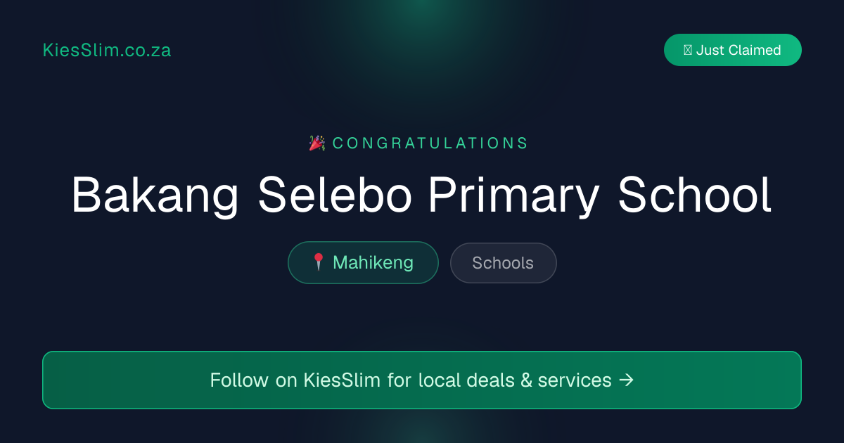 Bakang Selebo Primary School