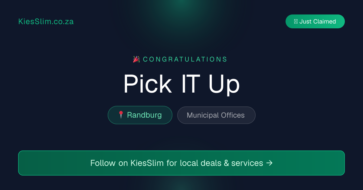 Pick IT Up