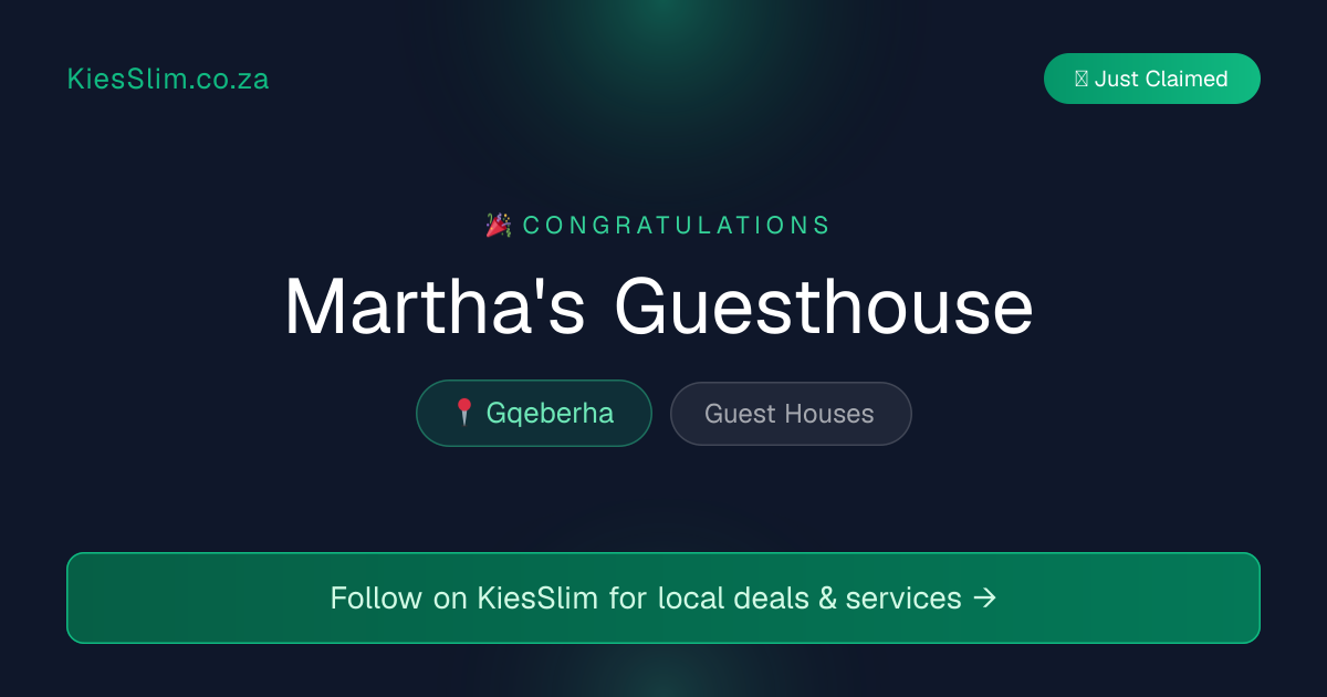 Martha's Guesthouse