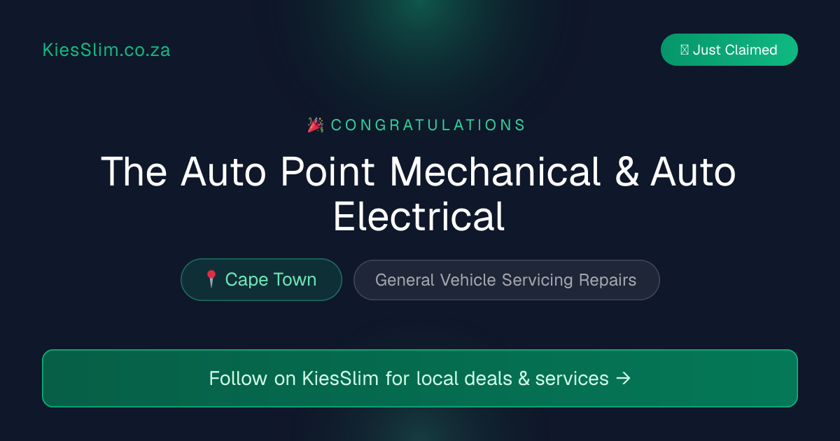 The Auto Point Mechanical & Auto Electrical