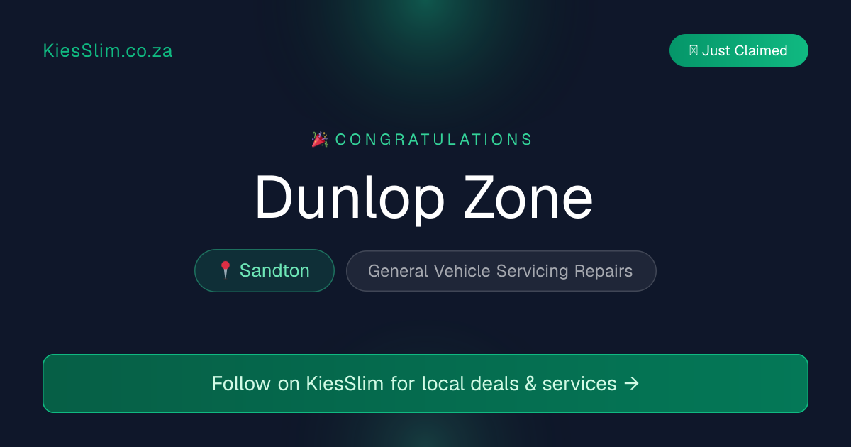 Dunlop Zone