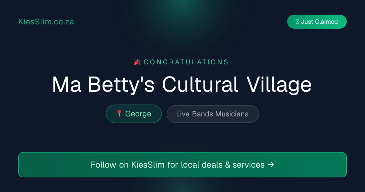 Ma Betty's Cultural Village