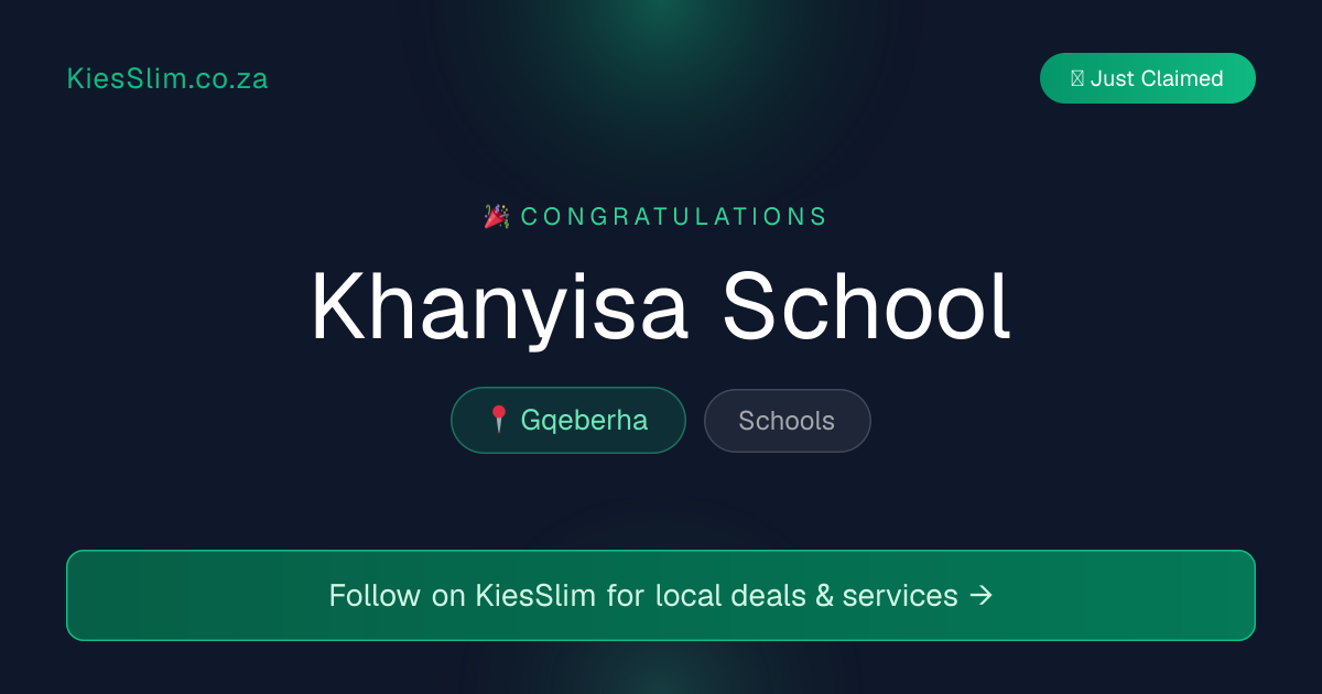 Khanyisa School