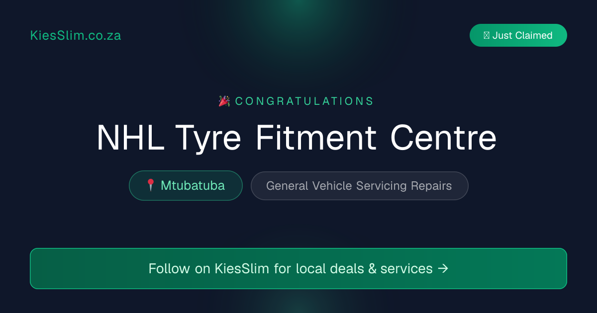 NHL Tyre Fitment Centre