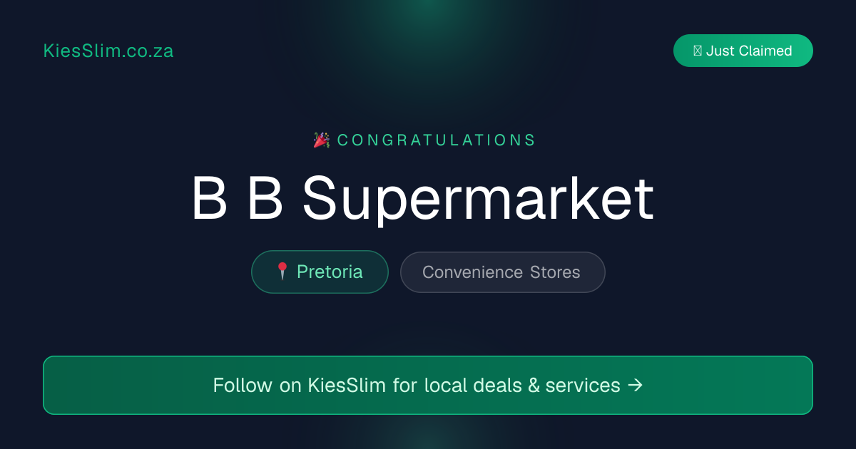 B B Supermarket