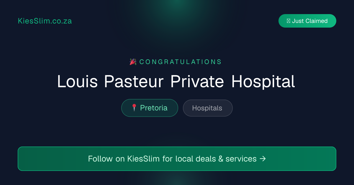 Louis Pasteur Private Hospital