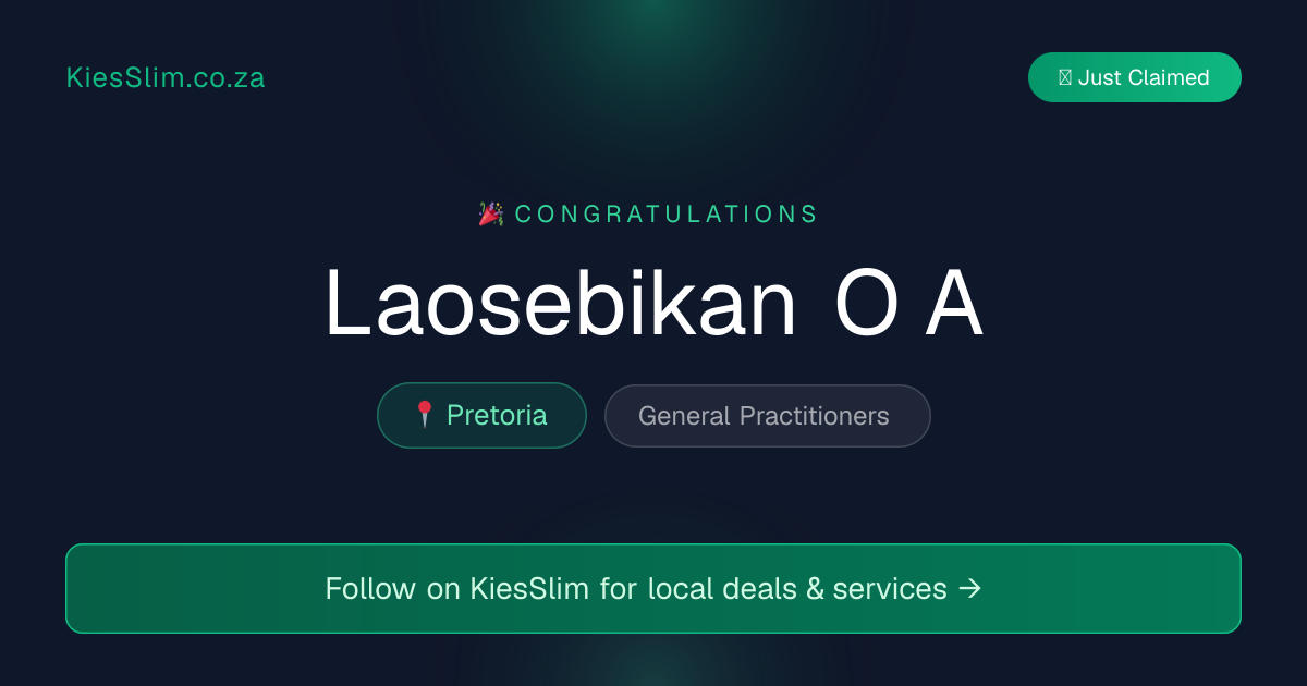 Laosebikan O A