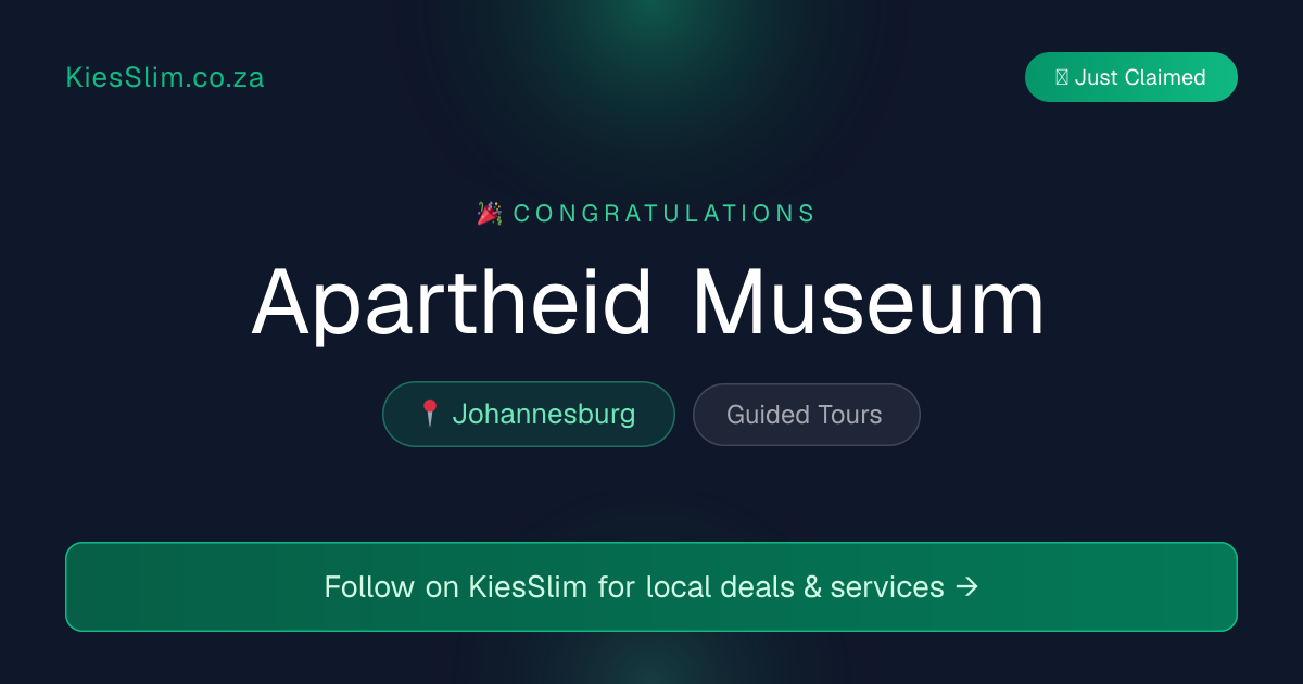 Apartheid Museum