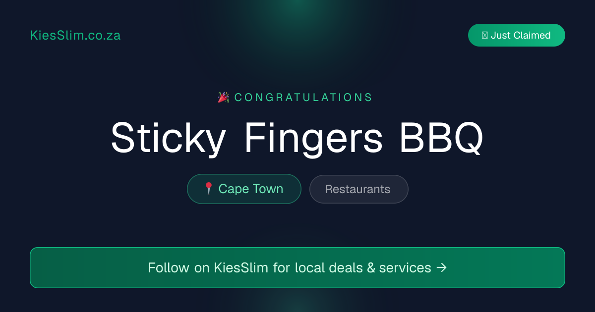 Sticky Fingers BBQ