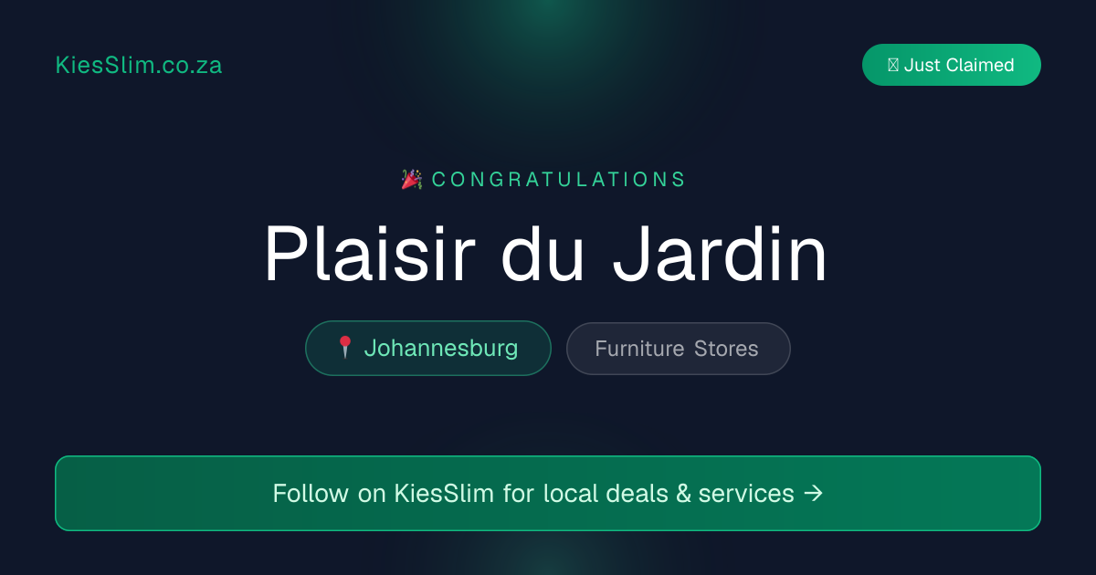 Plaisir du Jardin