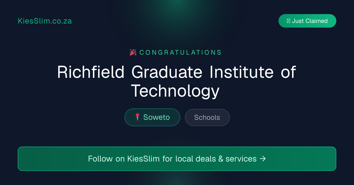 Richfield Graduate Institute of Technology