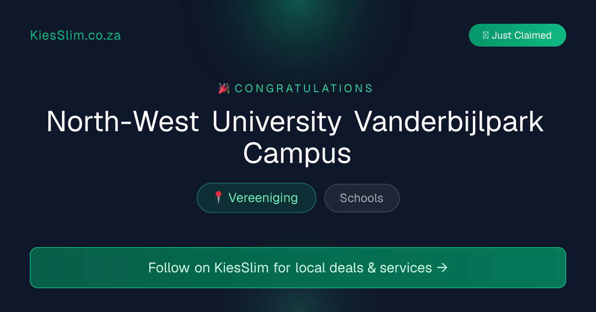 North-West University Vanderbijlpark Campus
