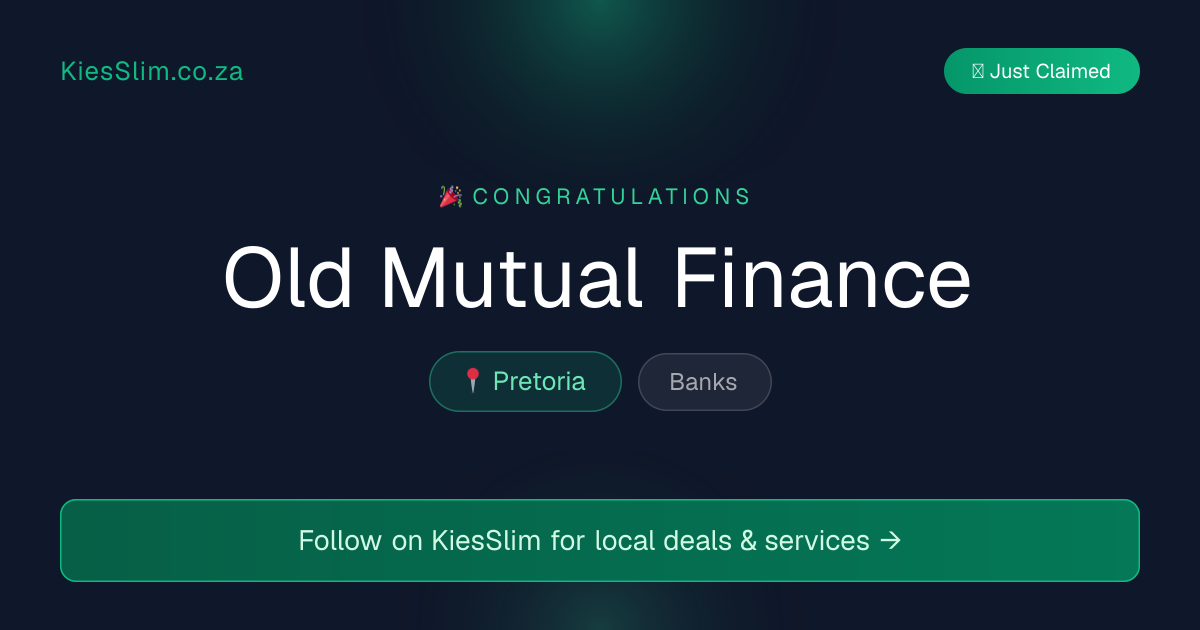 Old Mutual Finance