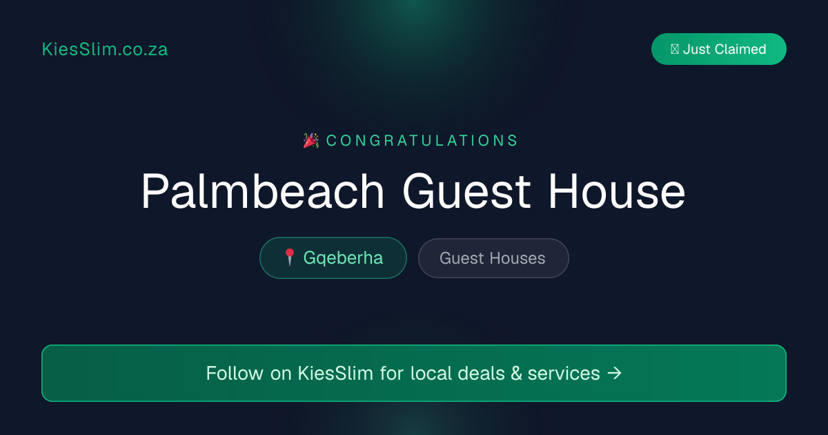 Palmbeach Guest House
