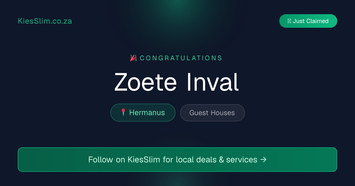 Zoete Inval