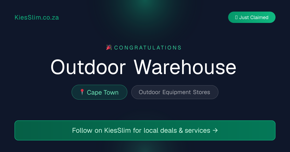 Outdoor Warehouse