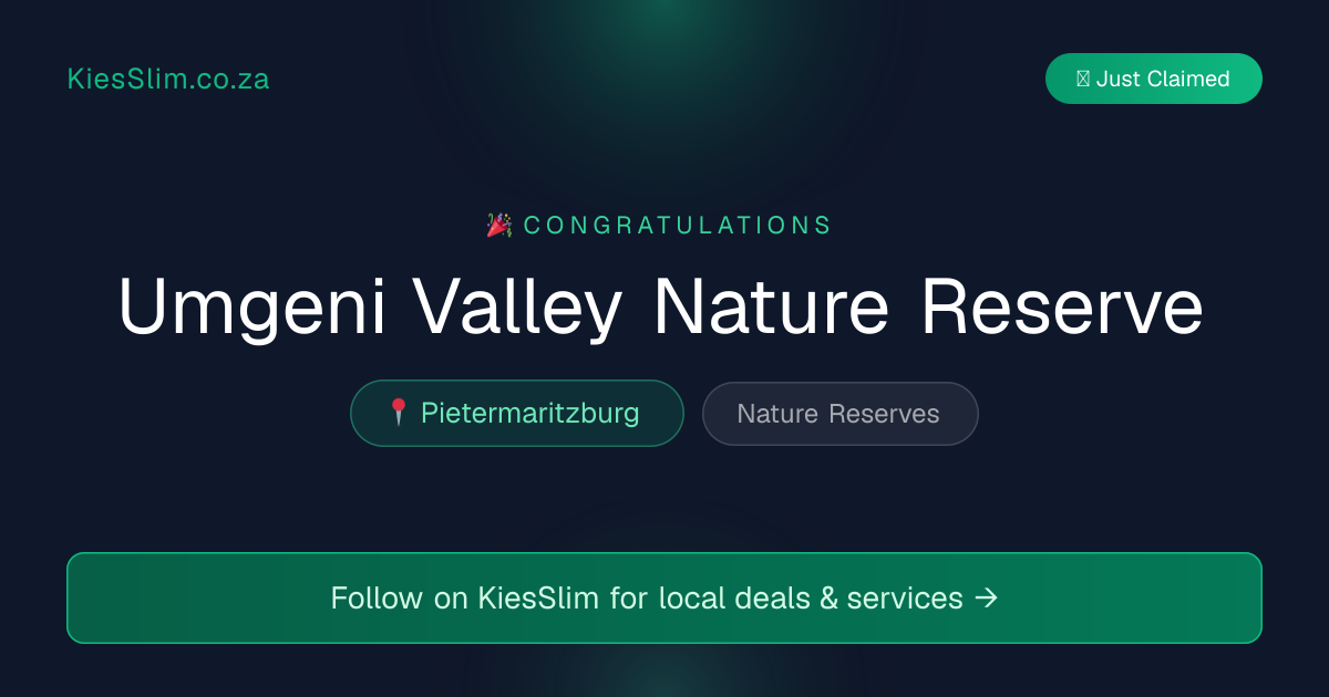 Umgeni Valley Nature Reserve