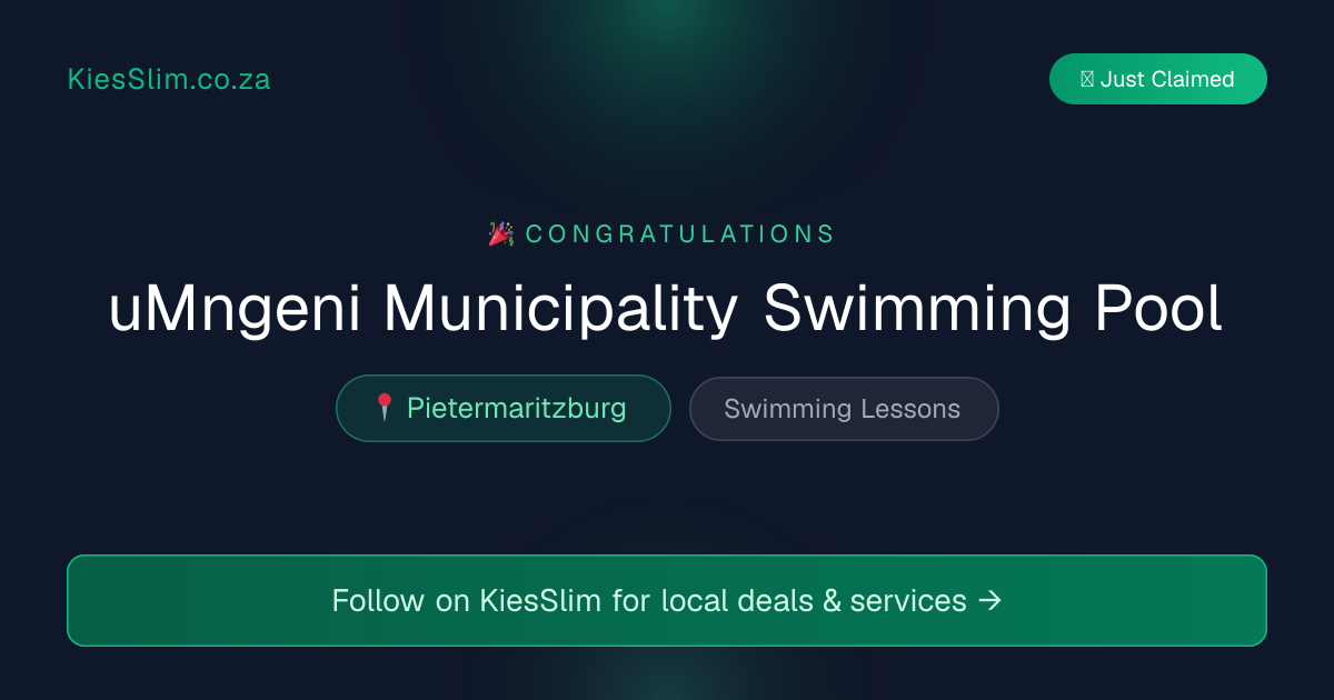 uMngeni Municipality Swimming Pool
