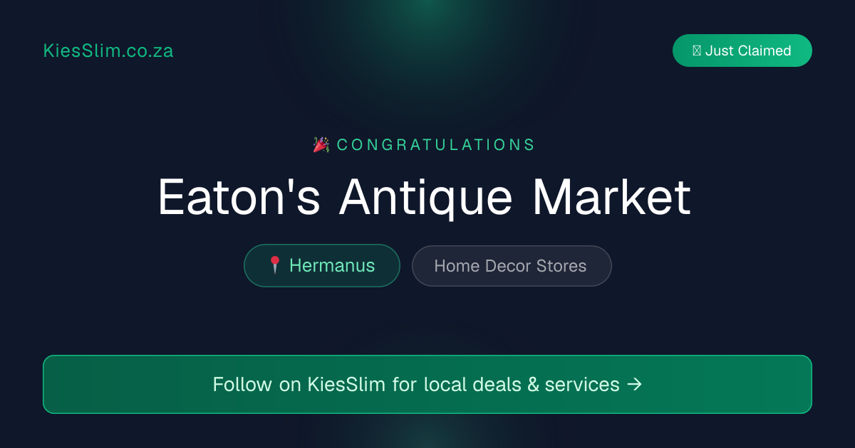 Eaton's Antique Market