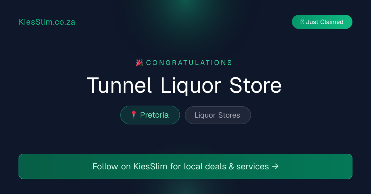 Tunnel Liquor Store