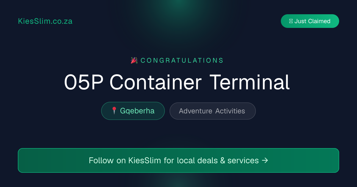 05P Container Terminal