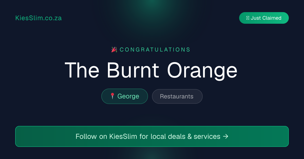 The Burnt Orange