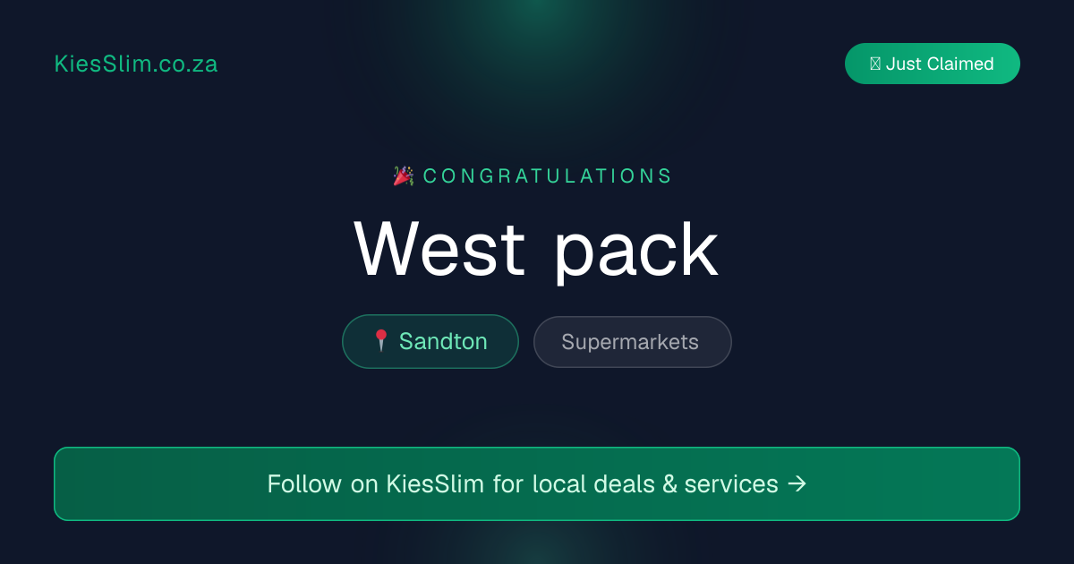West pack