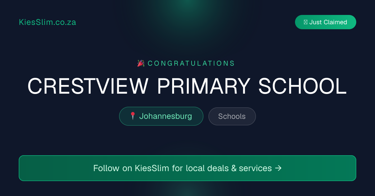 CRESTVIEW PRIMARY SCHOOL